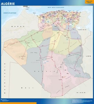 Algeria map