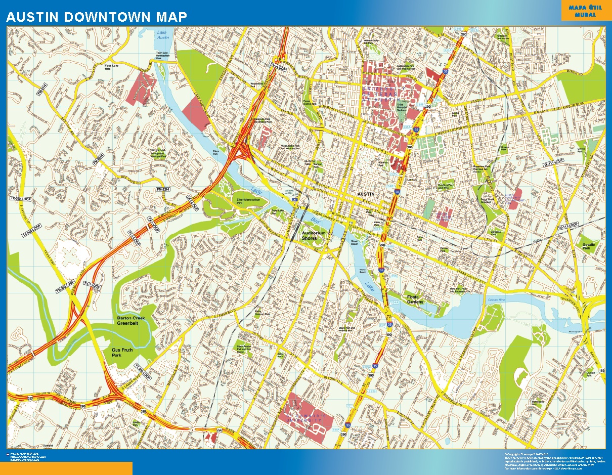 Map Of Austin And Surrounding Cities - World Map