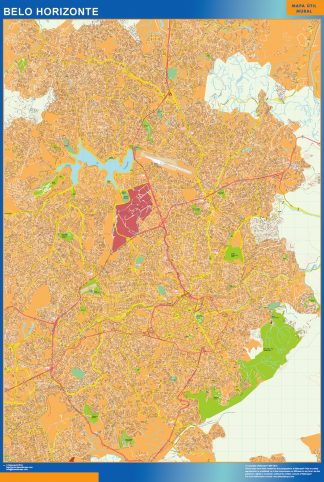 Belo Horizonte map