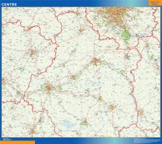 Centre laminated map