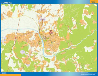 Coimbra map
