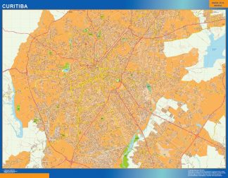Curitiba map