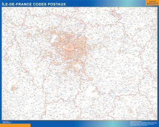 Ile de France zip codes