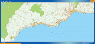 Map of Costa Sol