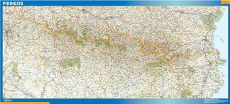 Map of Pirineos