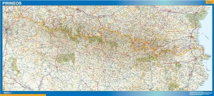 Map of Pirineos