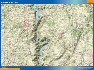 Map of Ribeira Sacra