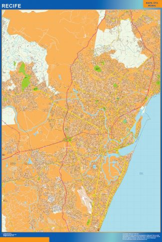 Recife map
