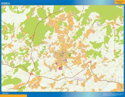 Viseu map
